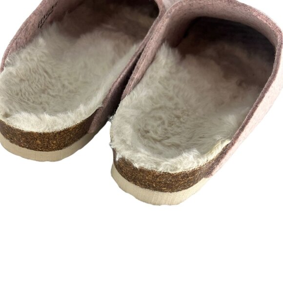 Genuins Faux Fur Slip On Slippers | 8 - Picture 4 of 9